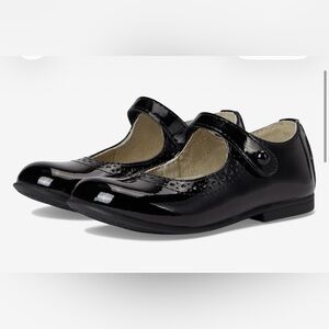 FootMates Emma Black Patent Leather Mary Jane Shoes, Toddler Size 10.5